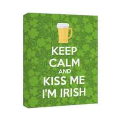 Kiss Me I'm Irish Canvas Print