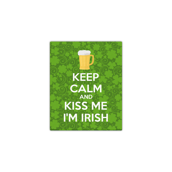 Kiss Me I'm Irish 11x14 - Canvas Print - Front View