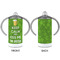Kiss Me I'm Irish 12 oz Stainless Steel Sippy Cups - APPROVAL
