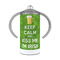 Kiss Me I'm Irish 12 oz Stainless Steel Sippy Cups - FRONT