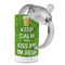 Kiss Me I'm Irish 12 oz Stainless Steel Sippy Cups - Top Off