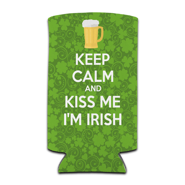 Kiss Me I'm Irish 12oz Tall Can Sleeve - Set of 4 - FRONT