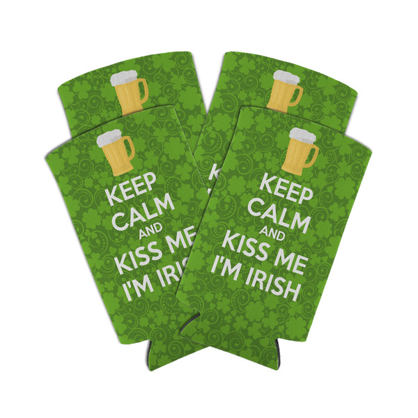 Kiss Me I'm Irish 12oz Tall Can Sleeve - Set of 4 - MAIN