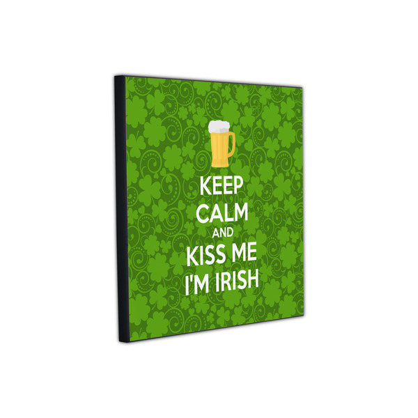 Kiss Me I'm Irish 12x12 Wood Print - Angle View