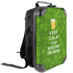 Kiss Me I'm Irish Kids Hard Shell Backpack