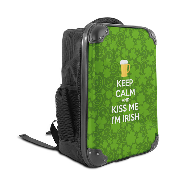Kiss Me I'm Irish 15" Backpack - ANGLE VIEW