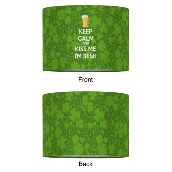 Kiss Me I'm Irish 16" Drum Lampshade - APPROVAL (Fabric)