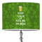 Kiss Me I'm Irish Drum Lamp Shade