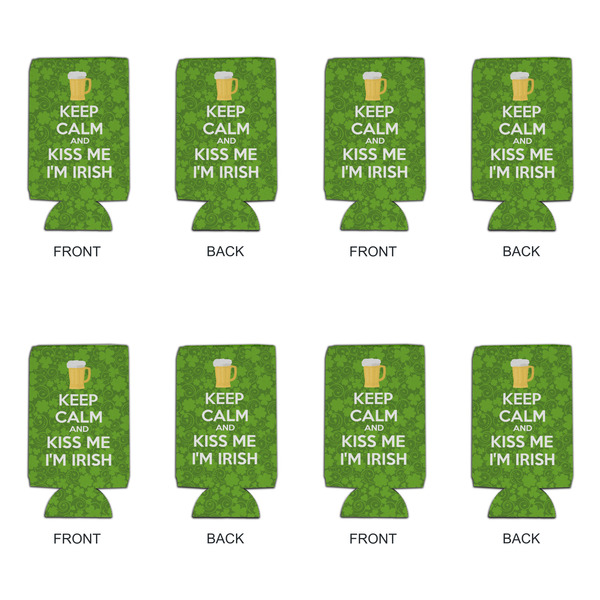 Kiss Me I'm Irish 16oz Can Sleeve - Set of 4 - APPROVAL