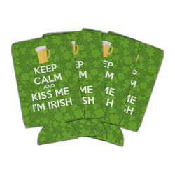 Kiss Me I'm Irish Can Cooler (16 oz) - Set of 4