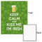 Kiss Me I'm Irish 16x20 - Matte Poster - Front & Back