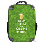 Kiss Me I'm Irish 18" Hard Shell Backpack