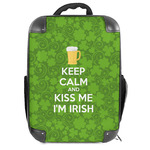 Kiss Me I'm Irish 18" Hard Shell Backpack