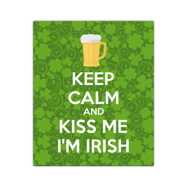 Kiss Me I'm Irish 20x24 - Canvas Print - Front View