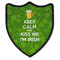 Kiss Me I'm Irish Iron On Shield Patch B