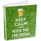 Kiss Me I'm Irish 3-Ring Binder 3/4 - Main