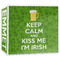 Kiss Me I'm Irish 3-Ring Binder - 3 inch (Personalized)