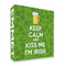 Kiss Me I'm Irish 3 Ring Binders - Full Wrap - 2" - FRONT