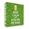 Kiss Me I'm Irish 3 Ring Binder - Full Wrap - 2"