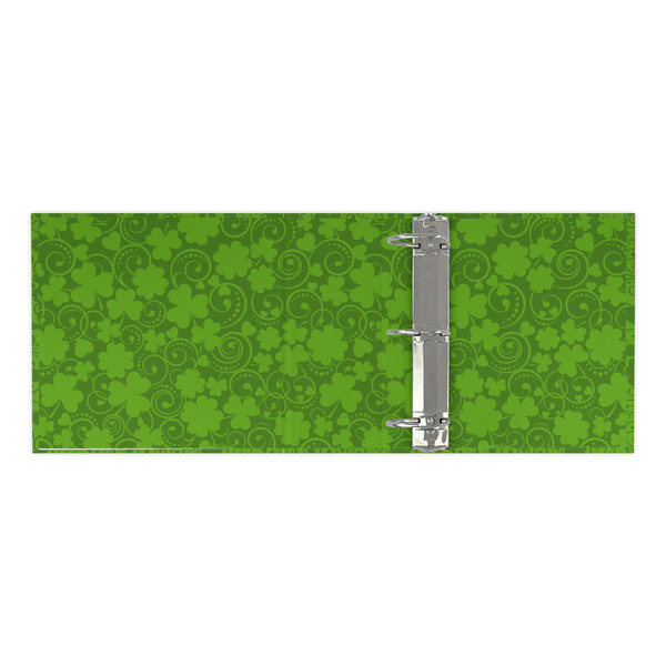 Kiss Me I'm Irish 3 Ring Binders - Full Wrap - 3" - OPEN INSIDE