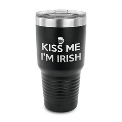 Kiss Me I'm Irish 30 oz Stainless Steel Tumbler