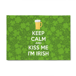 Kiss Me I'm Irish 4' x 6' Patio Rug