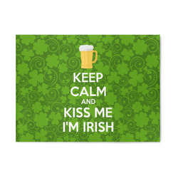 Kiss Me I'm Irish Area Rug (Personalized)