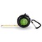 Kiss Me I'm Irish 6-Ft Pocket Tape Measure with Carabiner Hook - Front