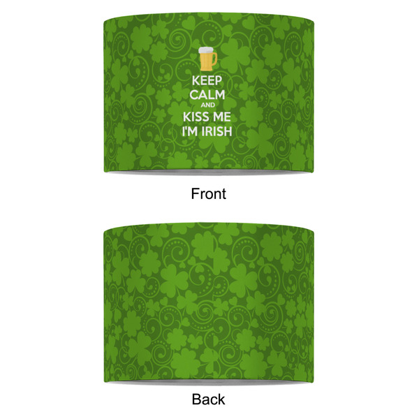 Kiss Me I'm Irish 8" Drum Lampshade - APPROVAL (Fabric)