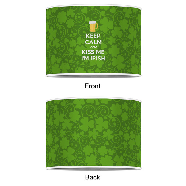 Kiss Me I'm Irish 8" Drum Lampshade - APPROVAL (Poly Film)