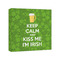 Kiss Me I'm Irish Canvas Print - 8x8