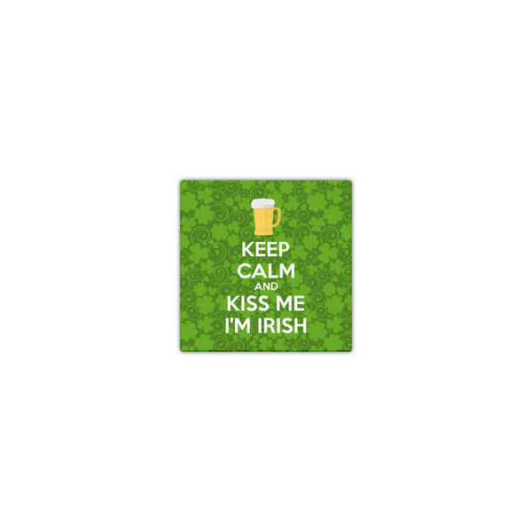 Kiss Me I'm Irish 8x8 - Canvas Print - Front View