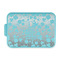 Kiss Me I'm Irish Aluminum Baking Pan with Teal Lid
