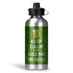 Kiss Me I'm Irish Water Bottle - Aluminum - 20 oz (Personalized)