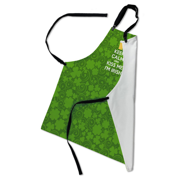 Kiss Me I'm Irish Apron - Folded