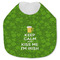 Kiss Me I'm Irish Jersey Knit Baby Bib