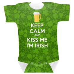 Kiss Me I'm Irish Baby Bodysuit 6-12 (Personalized)