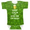 Kiss Me I'm Irish Baby Bodysuit (Personalized)