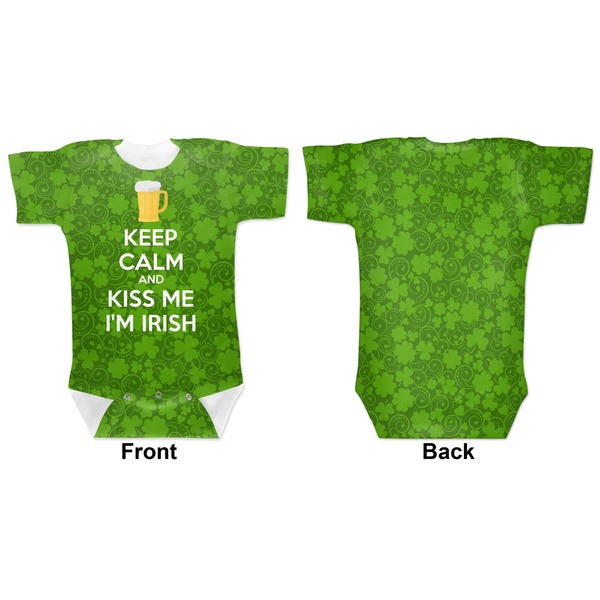 Kiss Me I'm Irish Baby Bodysuit Approval