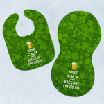 Kiss Me I'm Irish Baby Bib & Burp Set