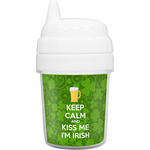 Kiss Me I'm Irish Baby Sippy Cup (Personalized)