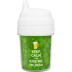 Kiss Me I'm Irish Baby Sippy Cup (Personalized)