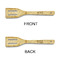 Kiss Me I'm Irish Bamboo Slotted Spatulas - Double Sided - APPROVAL