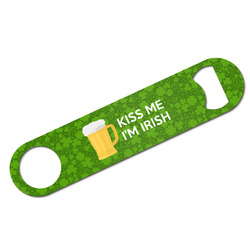Kiss Me I'm Irish Bar Bottle Opener
