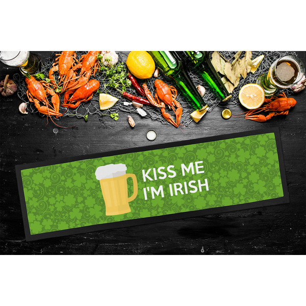 Kiss Me I'm Irish Bar Mat - Large - LIFESTYLE