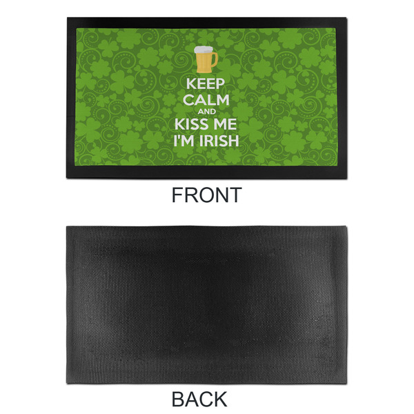 Kiss Me I'm Irish Bar Mat - Small - APPROVAL