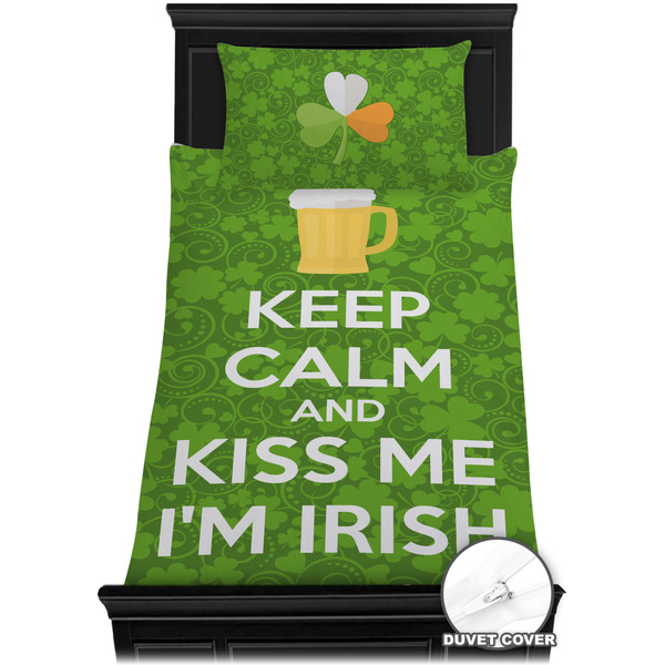 Kiss Me I'm Irish Bedding Set (TwinXL) - Duvet
