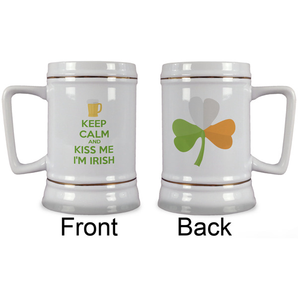 Kiss Me I'm Irish Beer Stein - Approval