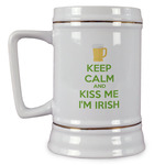 Kiss Me I'm Irish Beer Stein (Personalized)