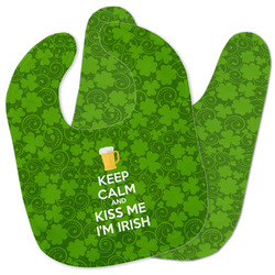 Kiss Me I'm Irish Baby Bib